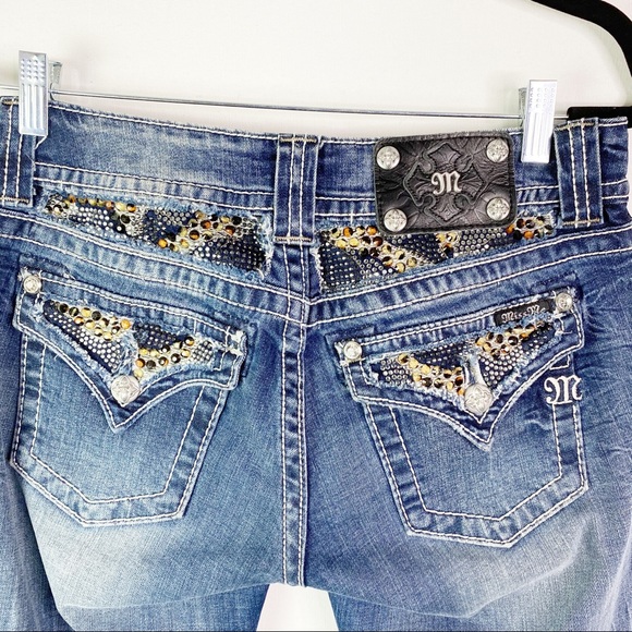 Animal Print Cheetah Skinny Jeans Size 
